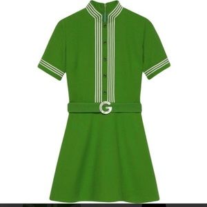 Gucci wool crepe dress size 38 brand new without tags, originally $2799